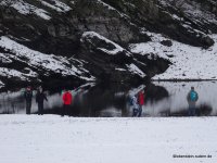 Adventswanderung ueber den Alpensteig