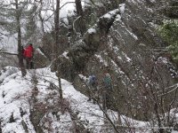 Adventswanderung ueber den Alpensteig