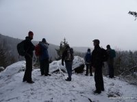 Adventswanderung ueber den Alpensteig