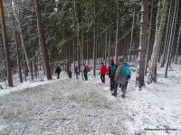 Adventswanderung ueber den Alpensteig