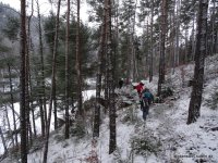 Adventswanderung ueber den Alpensteig