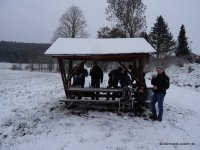 Adventswanderung ueber den Alpensteig